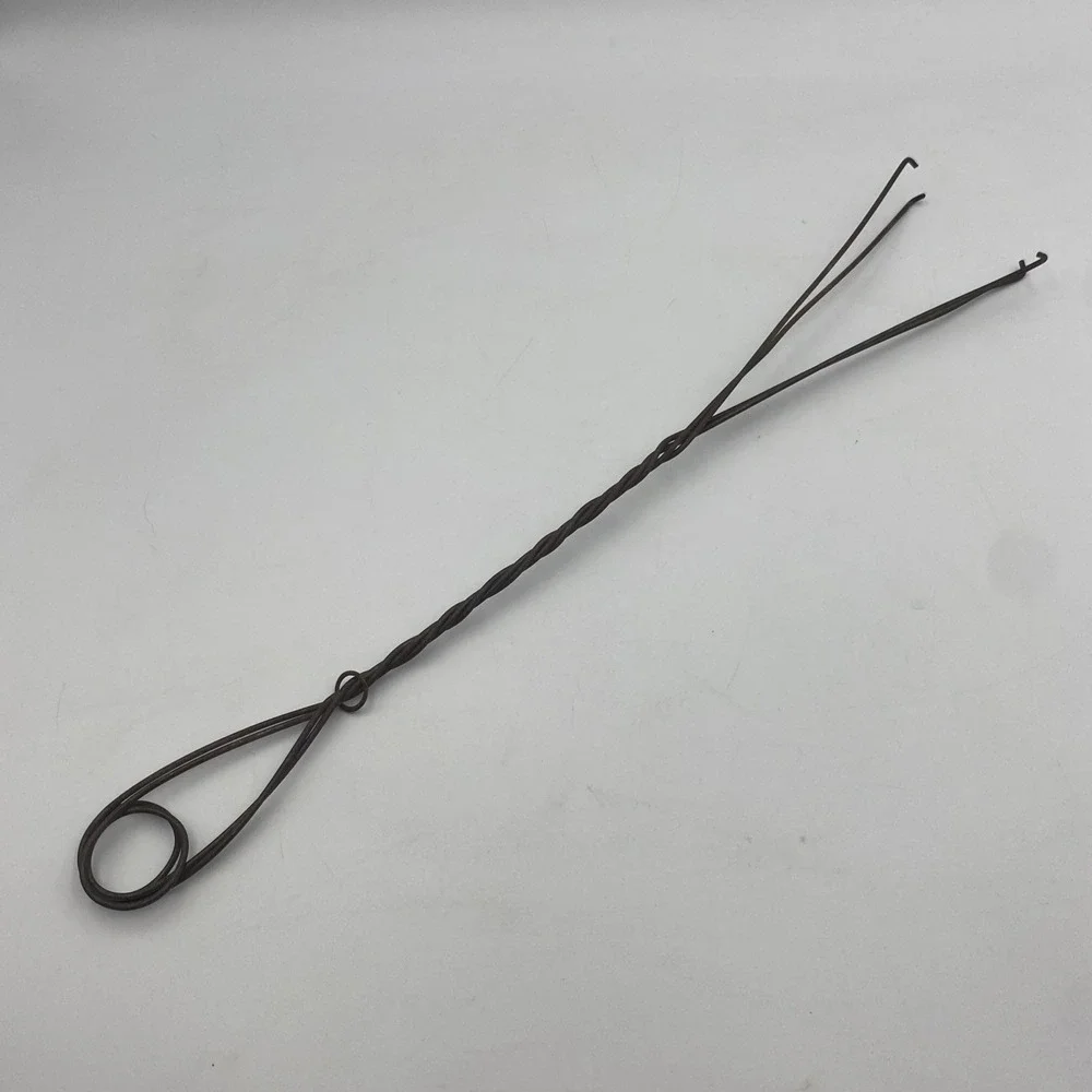 Rare Antique Oil Lamp Chimney Cleaner Wire Expanding 15